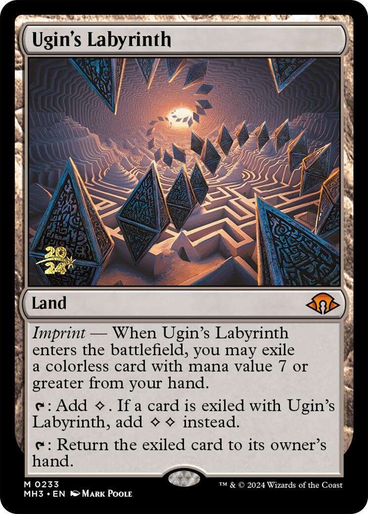 Ugin's Labyrinth [Modern Horizons 3 Prerelease Promos] | Gaming Infinity