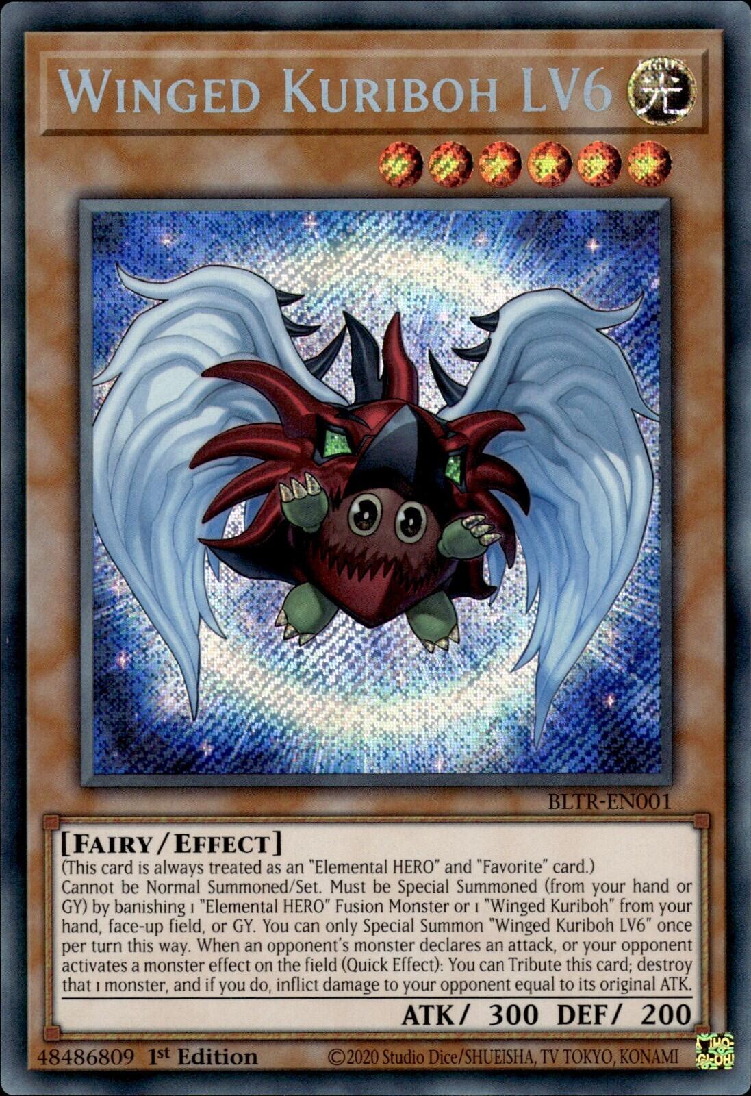 Winged Kuriboh LV6 [BLTR-EN001] Secret Rare | Gaming Infinity