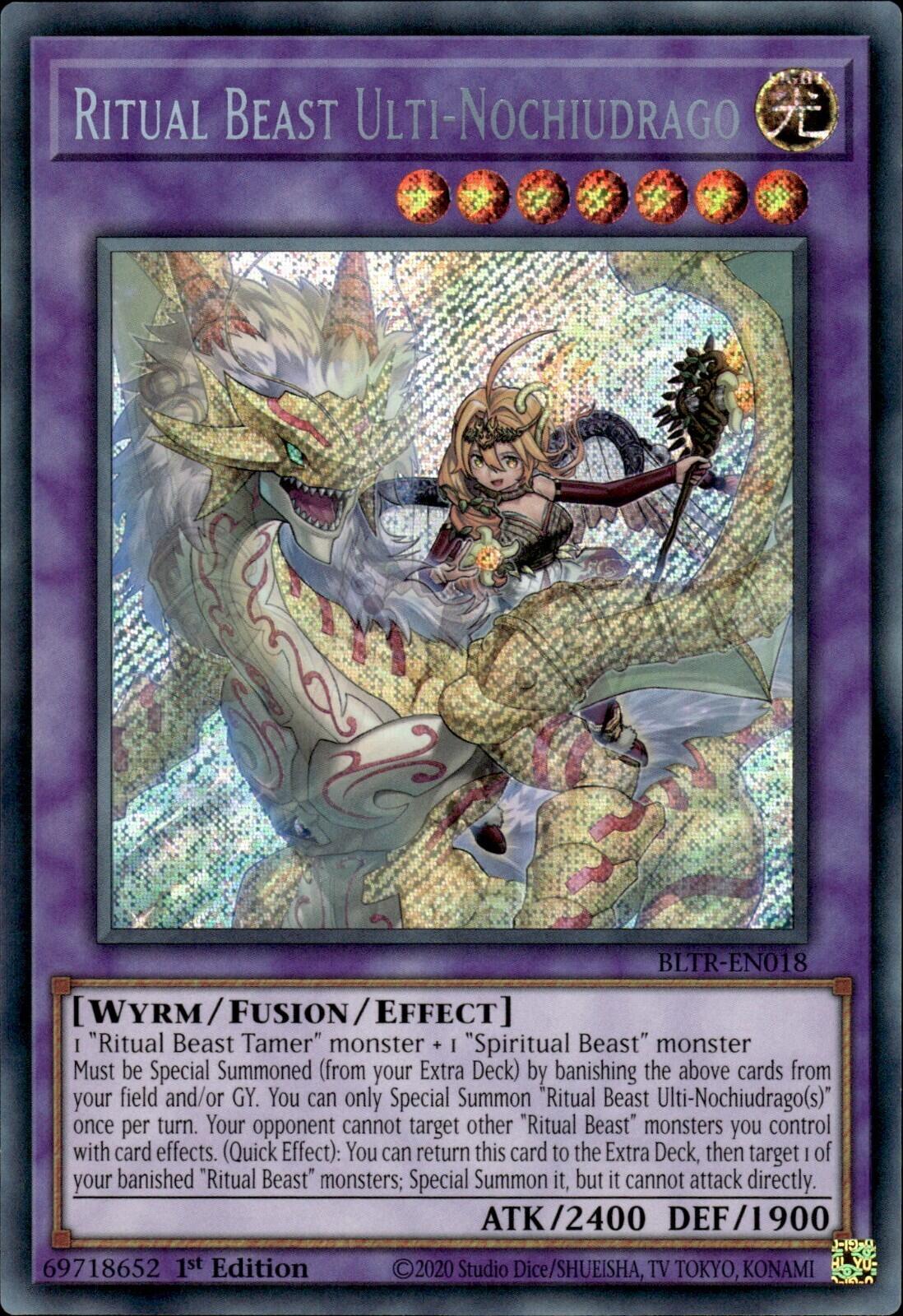 Ritual Beast Ulti-Nochiudrago [BLTR-EN018] Secret Rare | Gaming Infinity