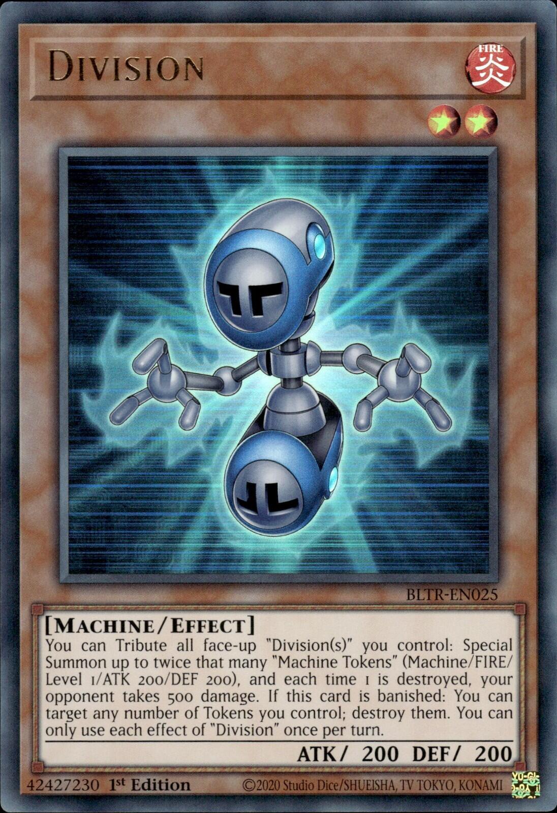 Division [BLTR-EN025] Ultra Rare | Gaming Infinity