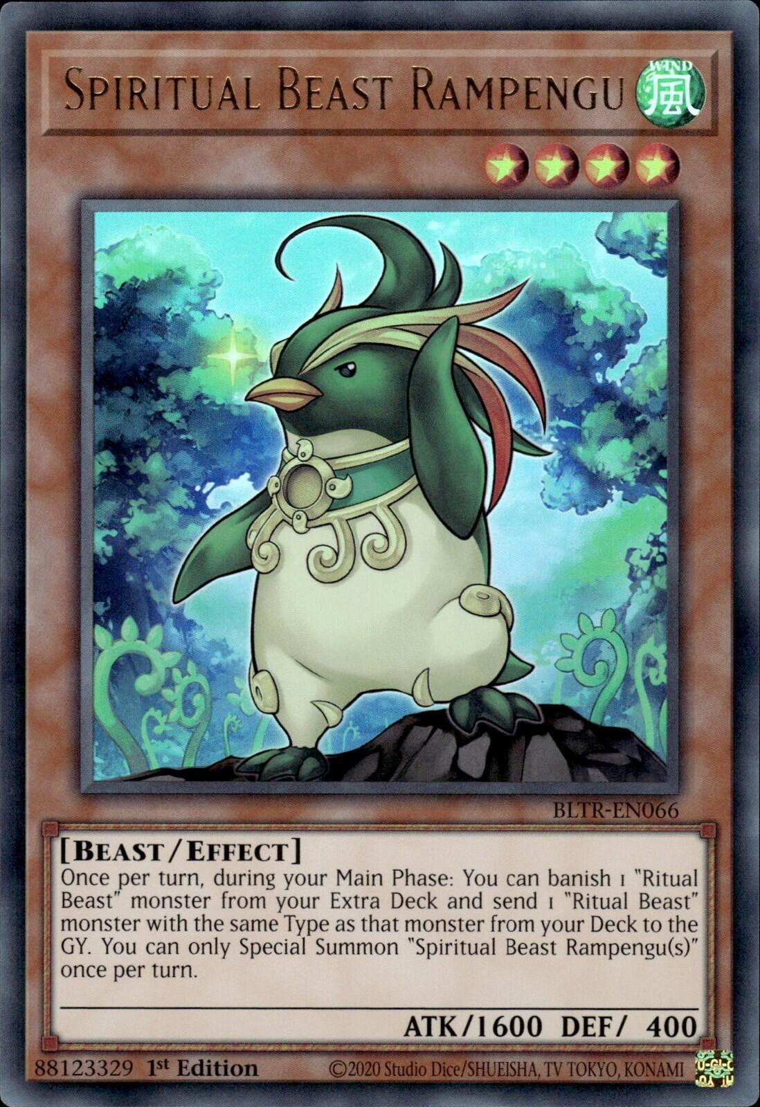 Spiritual Beast Rampengu [BLTR-EN066] Ultra Rare | Gaming Infinity