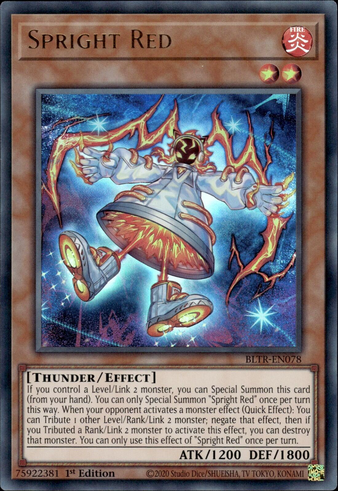 Spright Red [BLTR-EN078] Ultra Rare | Gaming Infinity