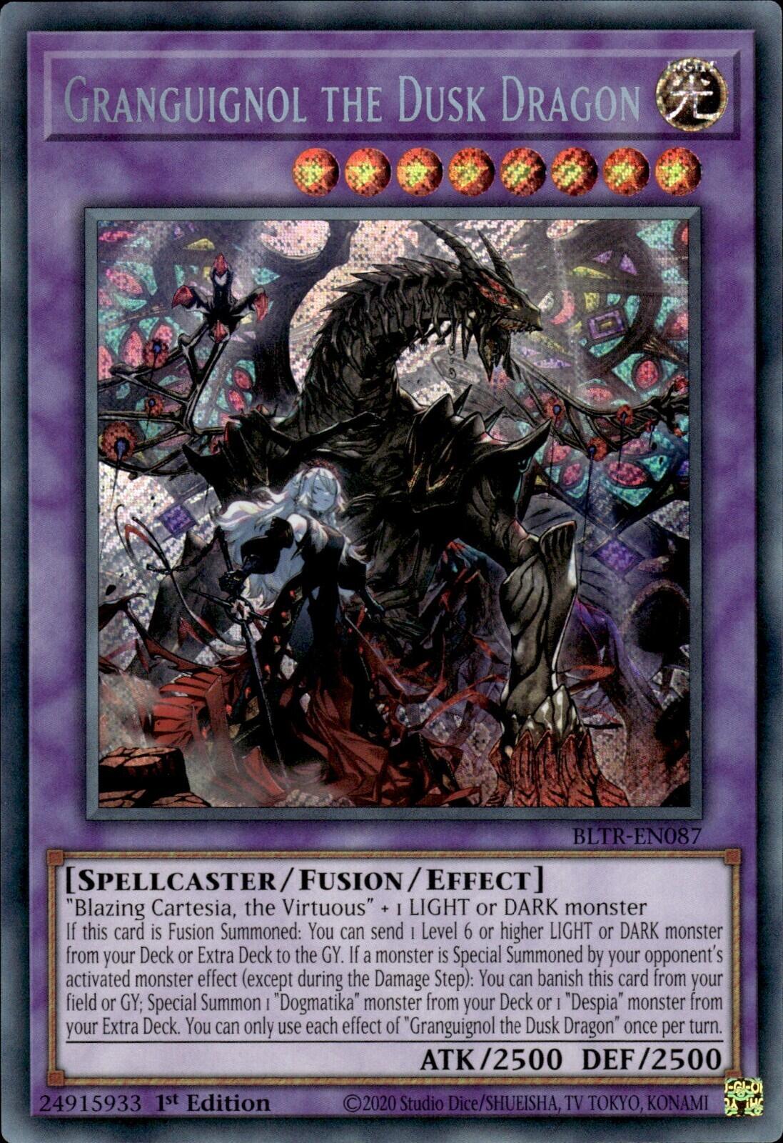 Granguignol the Dusk Dragon [BLTR-EN087] Secret Rare | Gaming Infinity