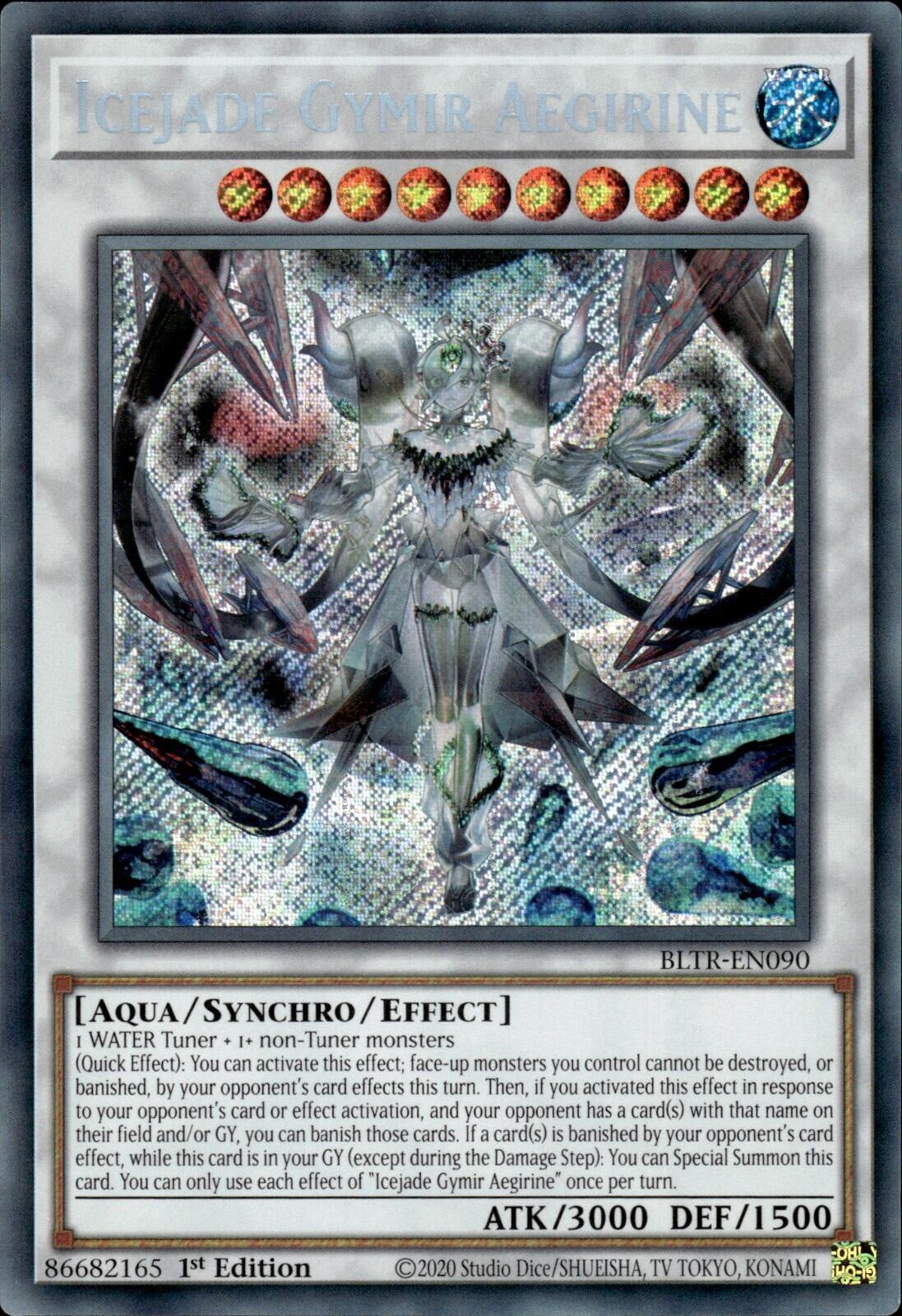 Icejade Gymir Aegirine [BLTR-EN090] Secret Rare | Gaming Infinity