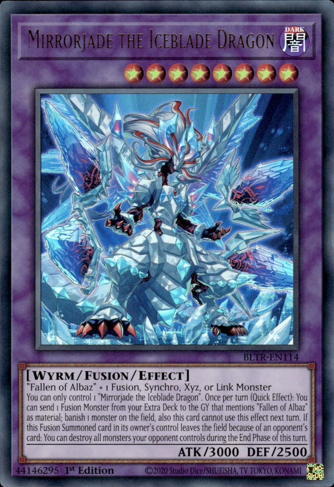 Mirrorjade the Iceblade Dragon [BLTR-EN114] Ultra Rare | Gaming Infinity