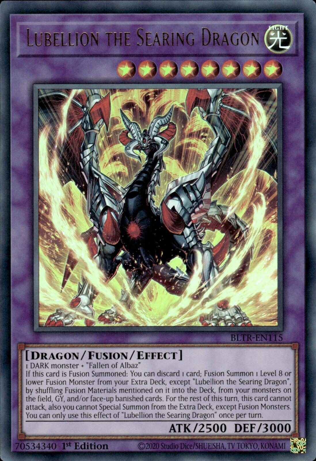 Lubellion the Searing Dragon [BLTR-EN115] Ultra Rare | Gaming Infinity