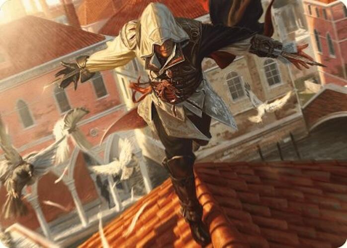 Ezio, Blade of Vengeance Art Card [Assassin's Creed Art Series] | Gaming Infinity