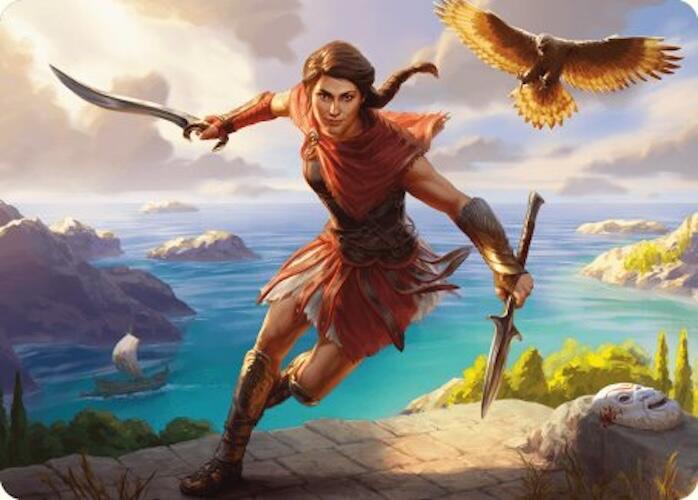 Kassandra, Eagle Bearer Art Card [Assassin's Creed Art Series] | Gaming Infinity