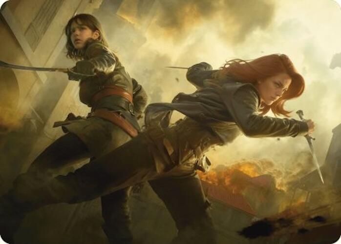 Mary Read and Anne Bonny Art Card [Assassin's Creed Art Series] | Gaming Infinity