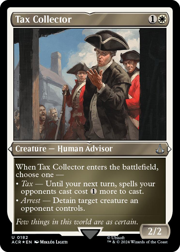 Tax Collector (Foil Etched) [Assassin's Creed] | Gaming Infinity