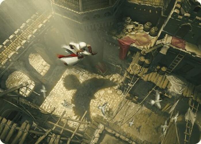 Rooftop Bypass Art Card [Assassin's Creed Art Series] | Gaming Infinity