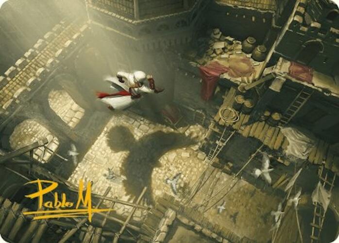 Rooftop Bypass Art Card (Gold-Stamped Signature) [Assassin's Creed Art Series] | Gaming Infinity