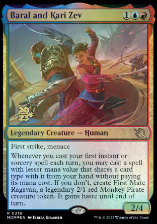 Baral and Kari Zev [March of the Machine Prerelease Promos] | Gaming Infinity