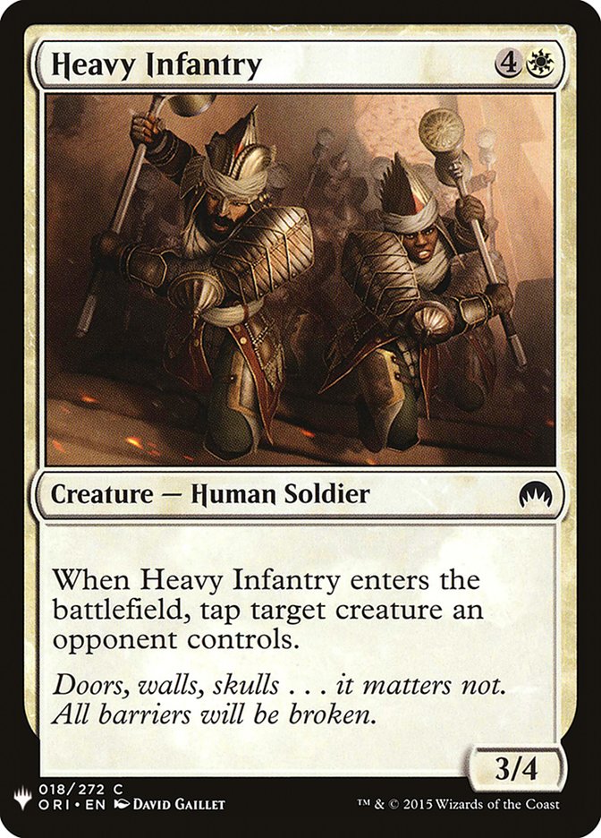 Heavy Infantry [Mystery Booster] | Gaming Infinity