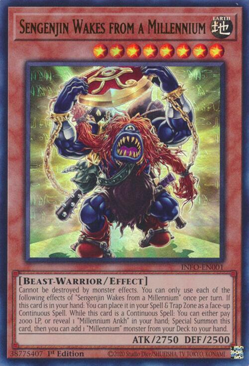 Sengenjin Wakes from a Millennium [INFO-EN001] Ultra Rare | Gaming Infinity