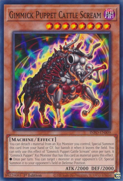 Gimmick Puppet Cattle Scream [INFO-EN009] Common | Gaming Infinity