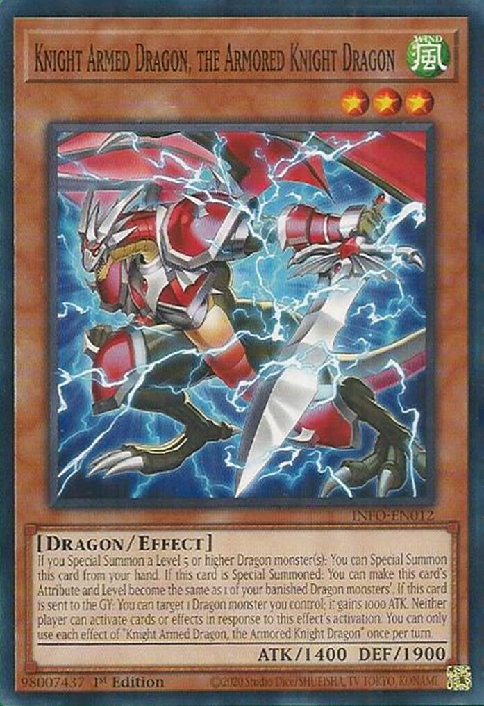 Knight Armed Dragon, the Armored Knight Dragon [INFO-EN012] Common | Gaming Infinity