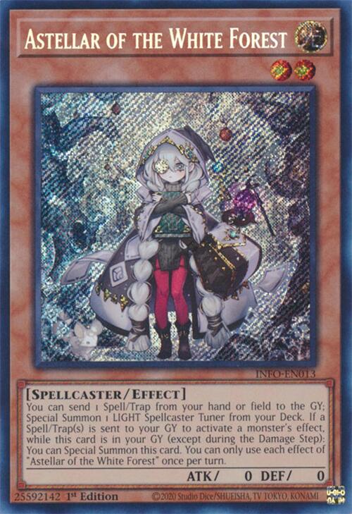 Astellar of the White Forest [INFO-EN013] Secret Rare | Gaming Infinity