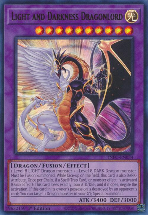 Light and Darkness Dragonlord [INFO-EN034] Ultra Rare | Gaming Infinity