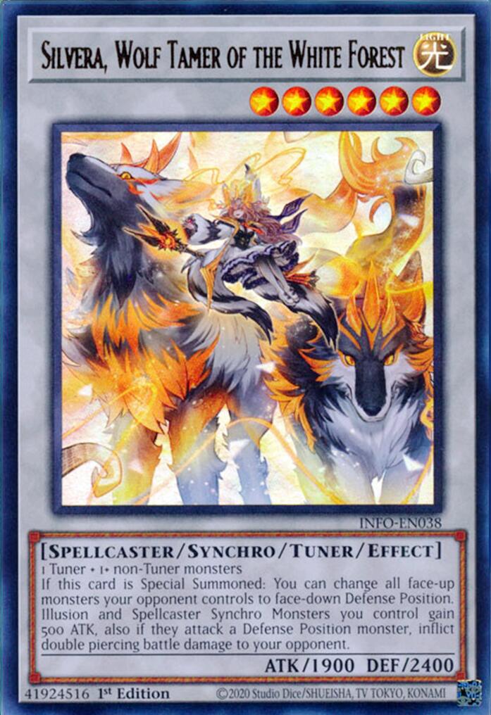 Silvera, Wolf Tamer of the White Forest [INFO-EN038] Ultra Rare | Gaming Infinity