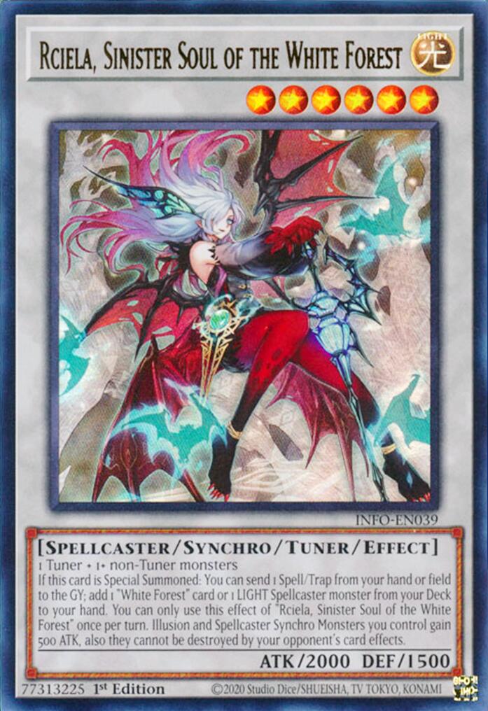 Rciela, Sinister Soul of the White Forest [INFO-EN039] Ultra Rare | Gaming Infinity
