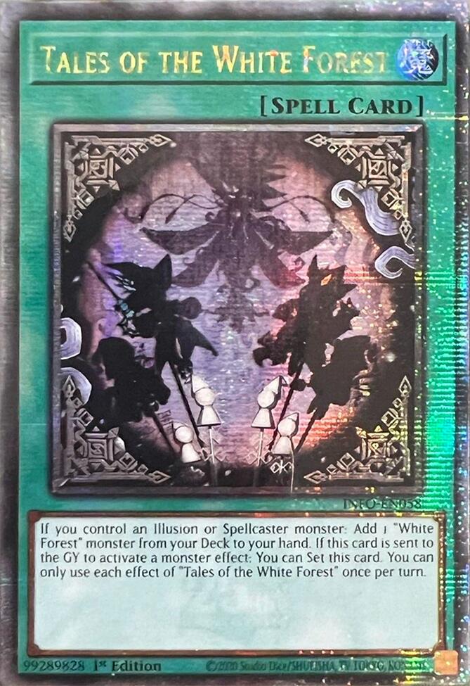 Tales of the White Forest (Quarter Century Secret Rare) [INFO-EN058] Quarter Century Secret Rare | Gaming Infinity