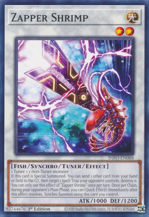 Zapper Shrimp [INFO-EN088] Common | Gaming Infinity