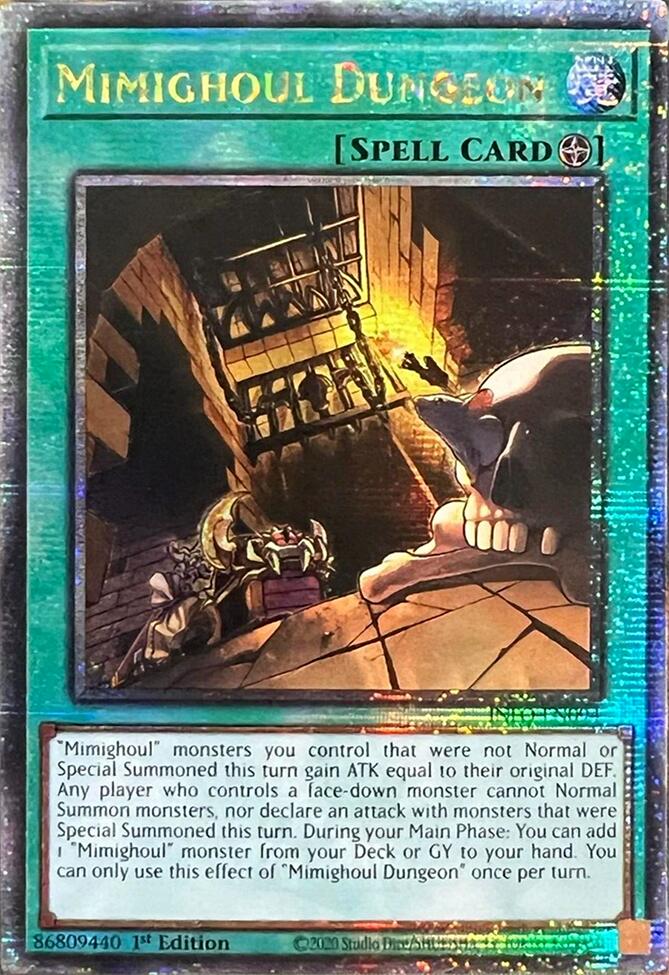 Mimighoul Dungeon (Quarter Century Secret Rare) [INFO-EN094] Quarter Century Secret Rare | Gaming Infinity