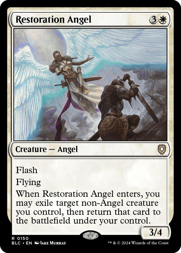 Restoration Angel [Bloomburrow Commander] | Gaming Infinity