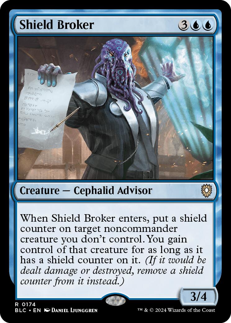 Shield Broker [Bloomburrow Commander] | Gaming Infinity