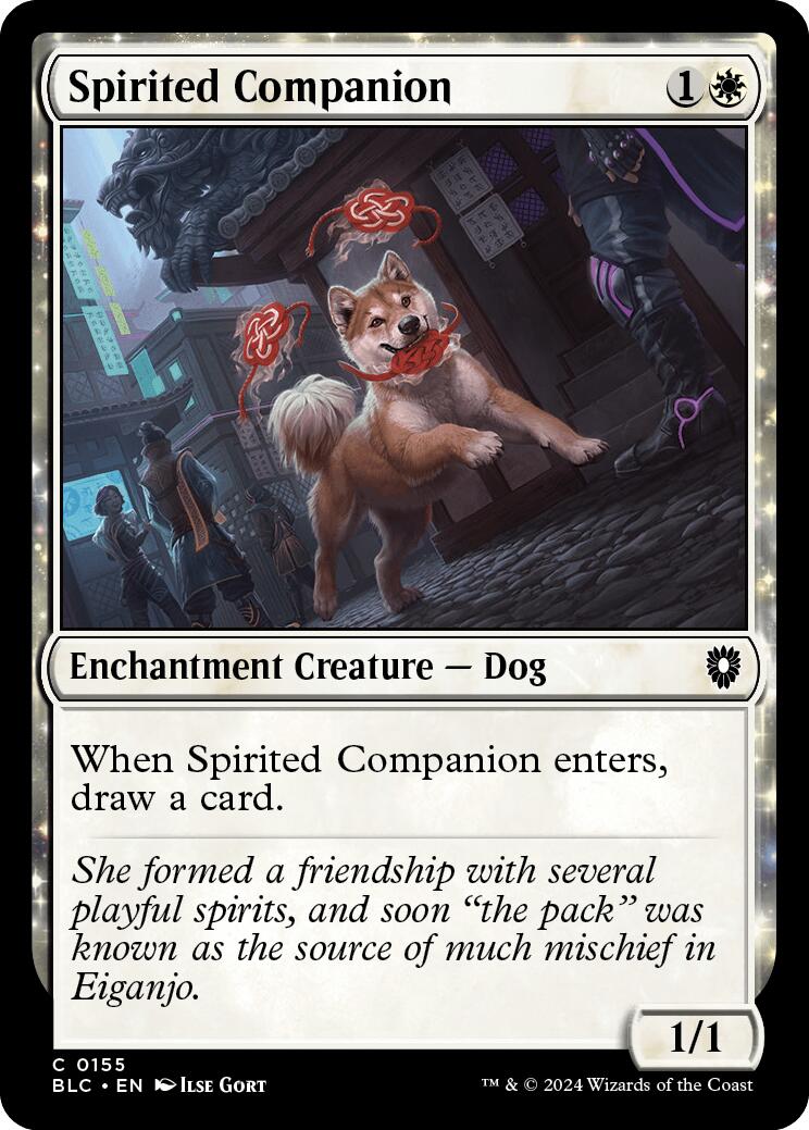 Spirited Companion [Bloomburrow Commander] | Gaming Infinity