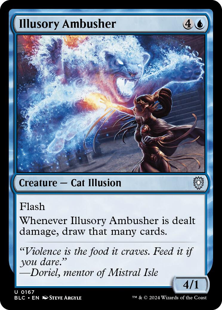 Illusory Ambusher [Bloomburrow Commander] | Gaming Infinity