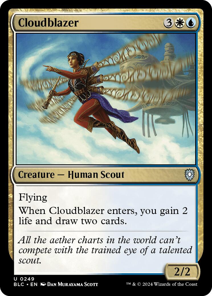 Cloudblazer [Bloomburrow Commander] | Gaming Infinity