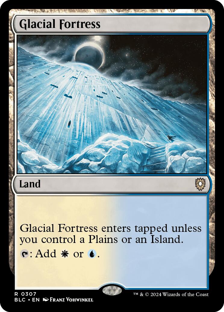 Glacial Fortress [Bloomburrow Commander] | Gaming Infinity