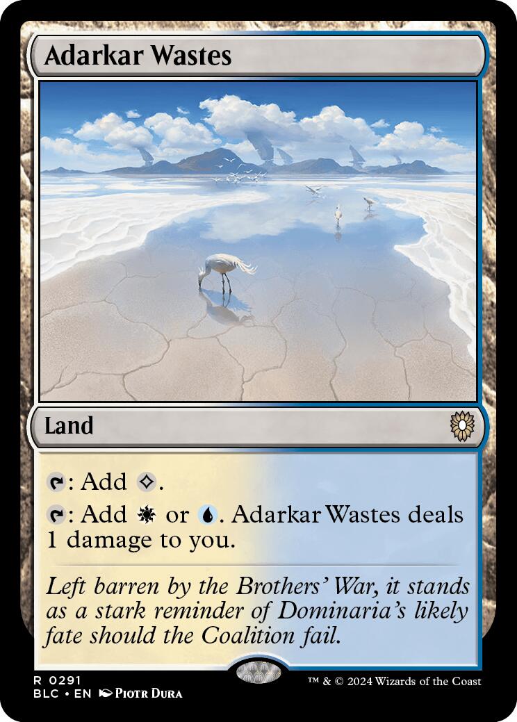 Adarkar Wastes [Bloomburrow Commander] | Gaming Infinity