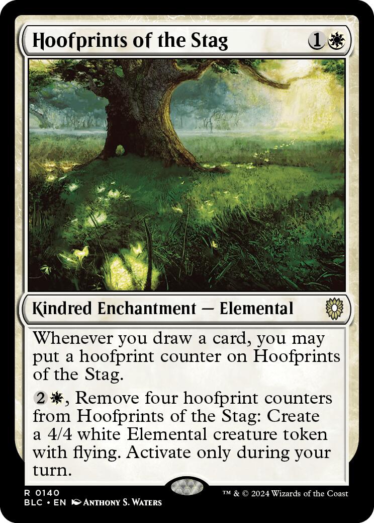 Hoofprints of the Stag [Bloomburrow Commander] | Gaming Infinity