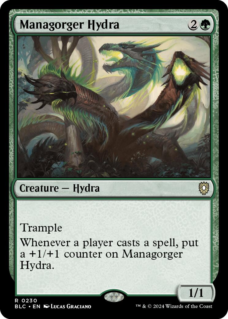 Managorger Hydra [Bloomburrow Commander] | Gaming Infinity