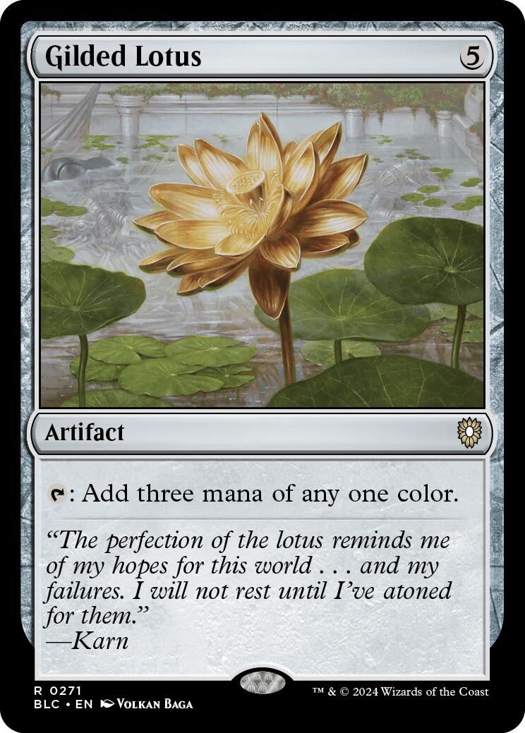 Gilded Lotus [Bloomburrow Commander] | Gaming Infinity