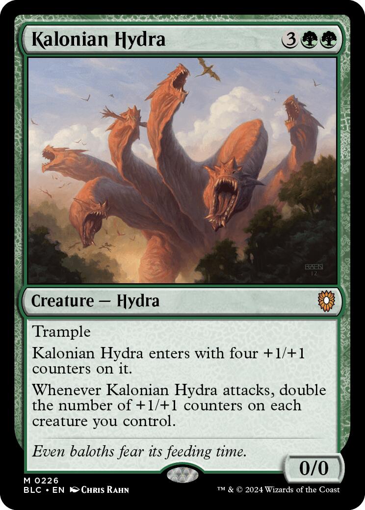 Kalonian Hydra [Bloomburrow Commander] | Gaming Infinity