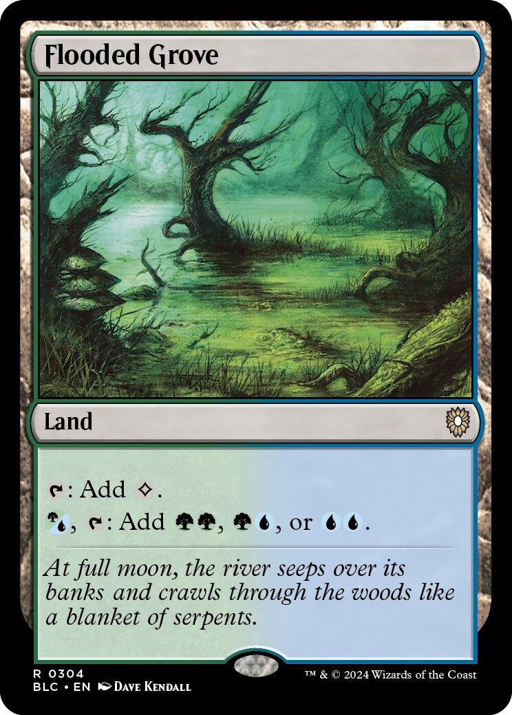 Flooded Grove [Bloomburrow Commander] | Gaming Infinity