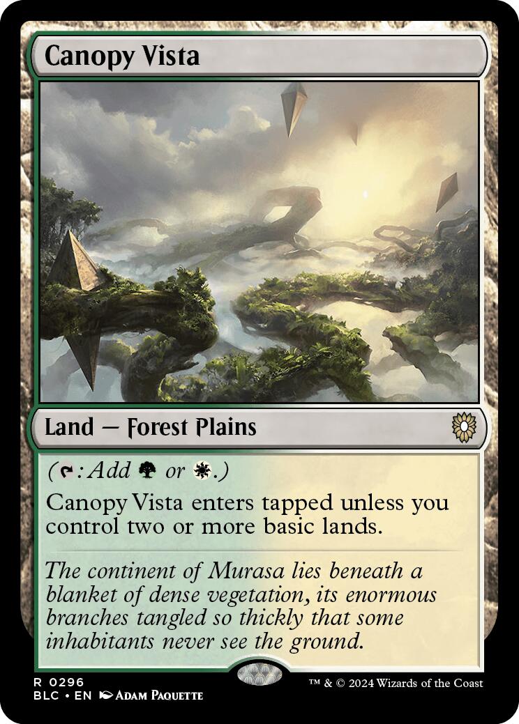 Canopy Vista [Bloomburrow Commander] | Gaming Infinity