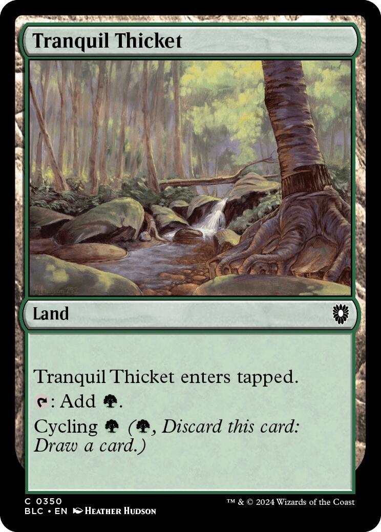 Tranquil Thicket [Bloomburrow Commander] | Gaming Infinity