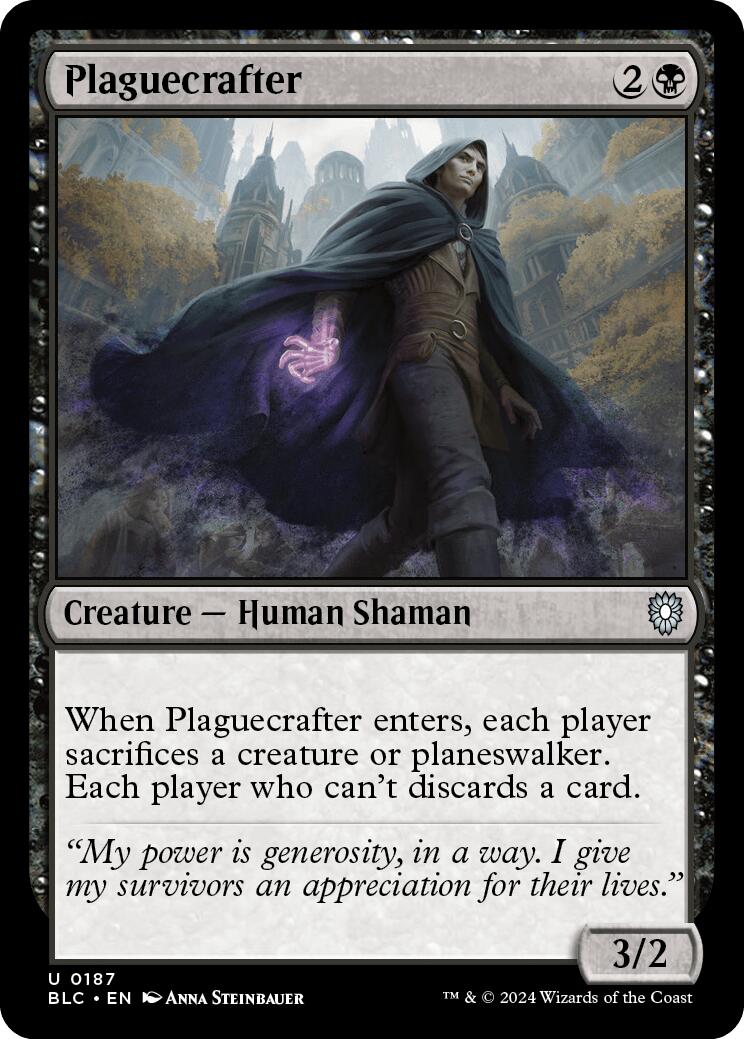 Plaguecrafter [Bloomburrow Commander] | Gaming Infinity