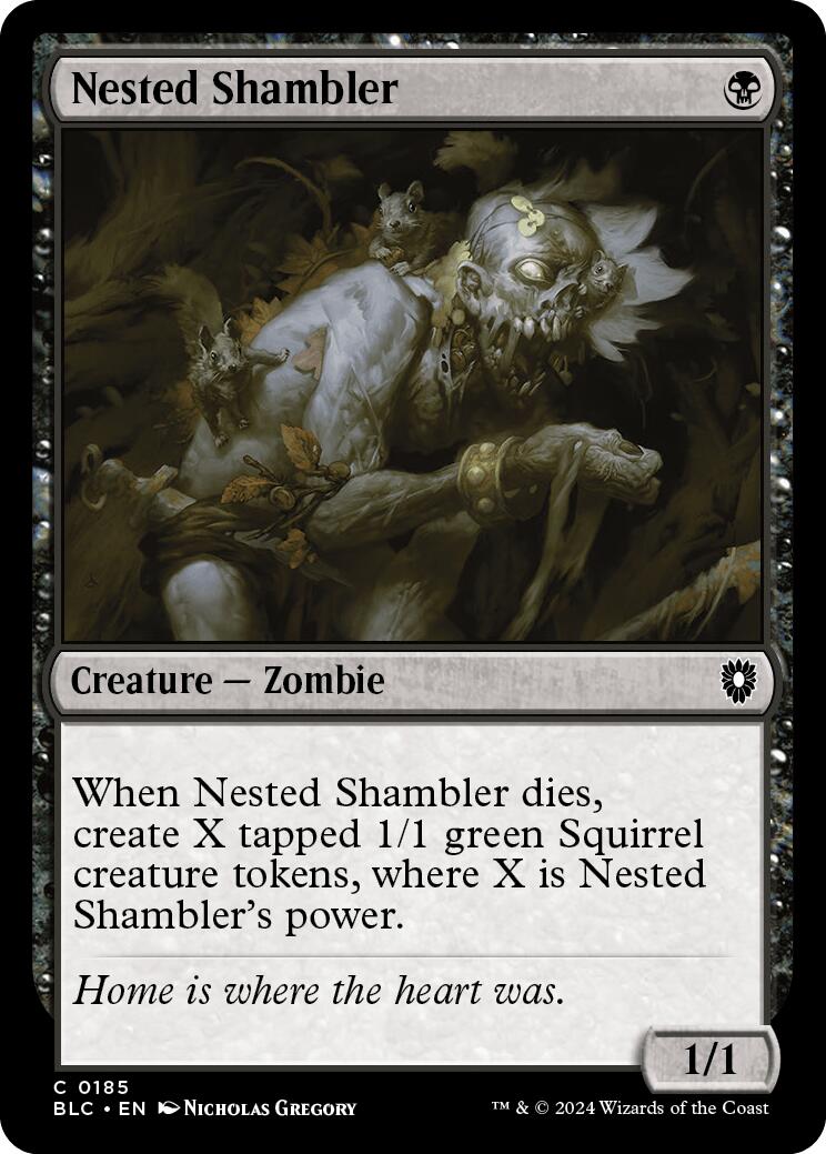 Nested Shambler [Bloomburrow Commander] | Gaming Infinity