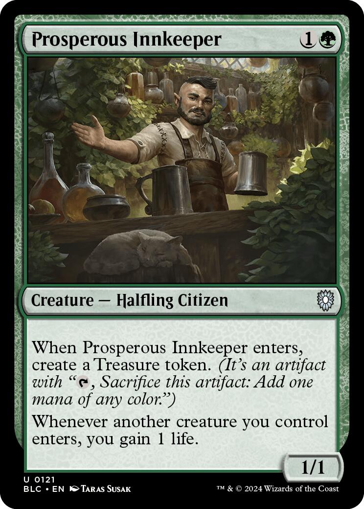 Prosperous Innkeeper [Bloomburrow Commander] | Gaming Infinity