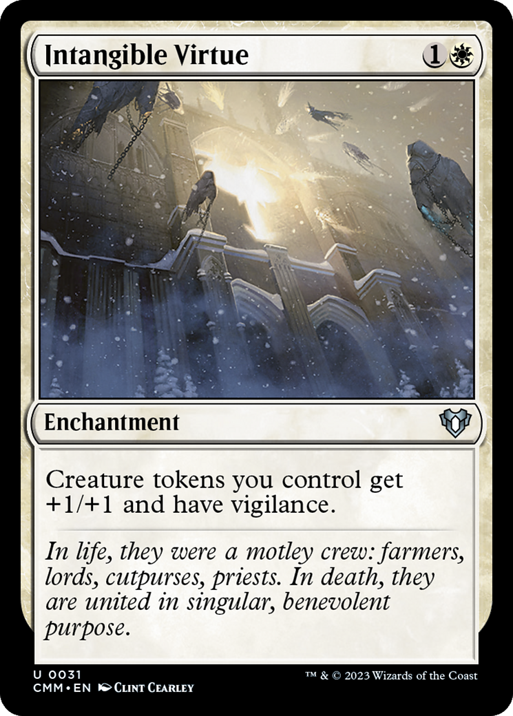 Intangible Virtue [Commander Masters] | Gaming Infinity