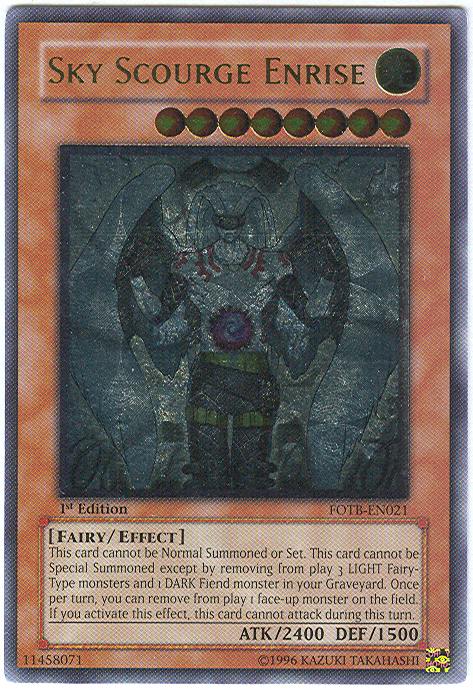 Sky Scourge Enrise [FOTB-EN021] Ultimate Rare | Gaming Infinity