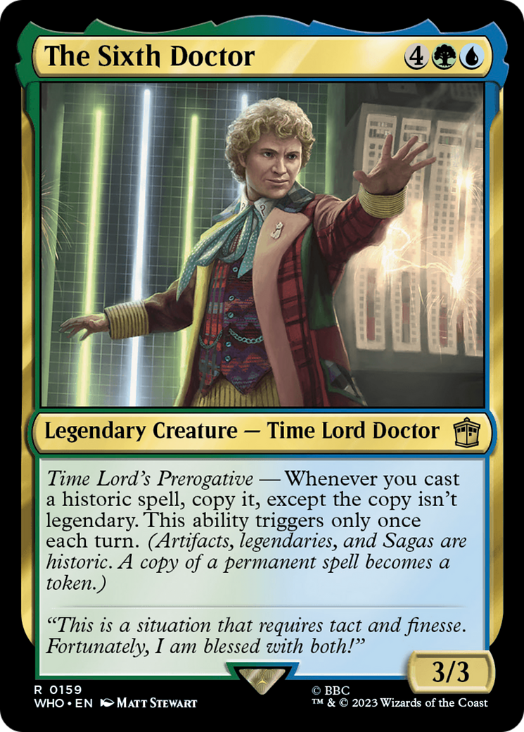 The Sixth Doctor [Doctor Who] | Gaming Infinity