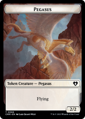 Copy (54) // Pegasus Double-Sided Token [Commander Masters Tokens] | Gaming Infinity