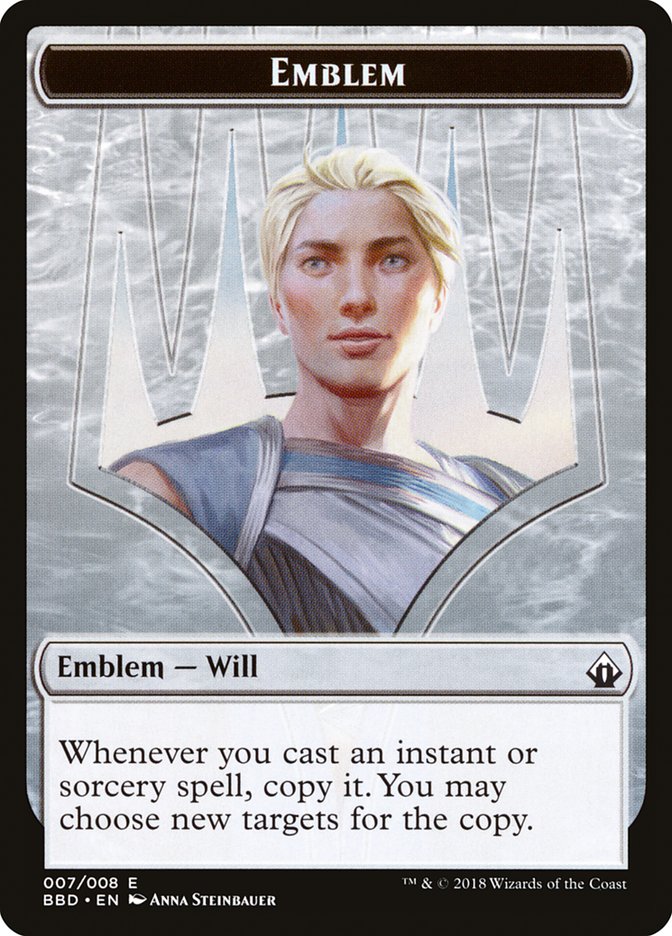 Will Kenrith Emblem [Battlebond Tokens] | Gaming Infinity